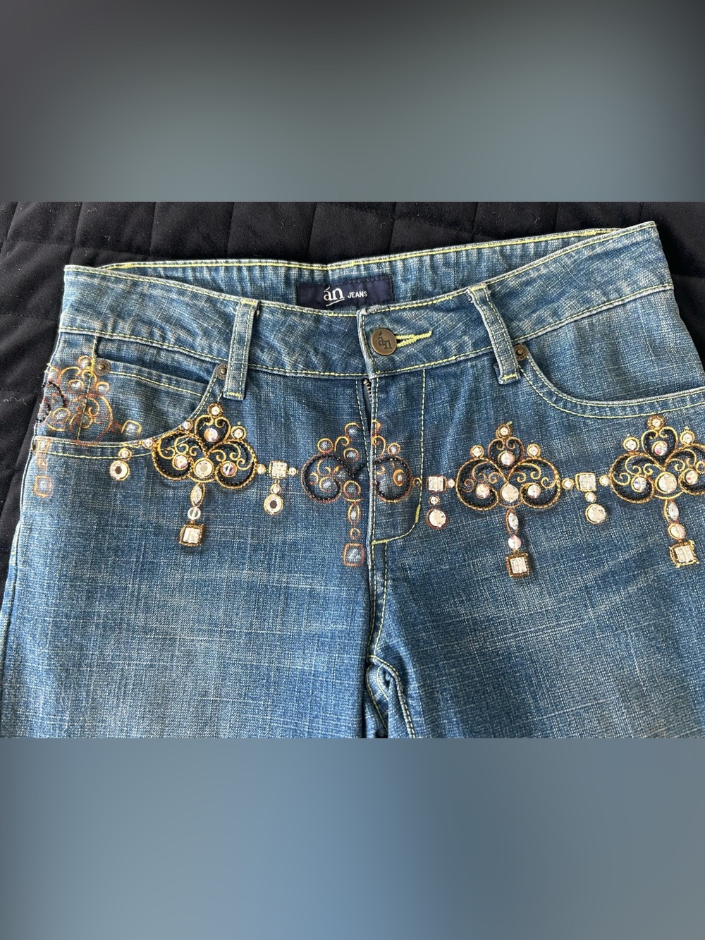 Rhinestone Jeans standout Glamorous